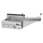 Fryer with cold zone
