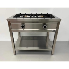 Pancake oven, 2 burners, 2 x 8 kW, 90 cm, natural gas, HCB Stainless steel