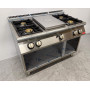 4-burner natural gas stove 120 cm Stainless steel Gastro-M