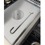 4-burner natural gas stove 120 cm Stainless steel Gastro-M