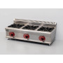 HCB 3-burner stove, surface model, propane gas, 21.9 kW, 104 cm