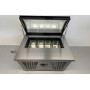 87 cm Ice Cream Display Case with Scoop, Top Freezer, 4 x 5 Litres (1/3 GN), 230V Stainless Steel HCB