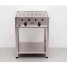 Professional bbq grill Propane gas 65 cm HCB Stainless steel
