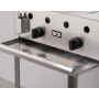 Professional bbq grill Propane gas 65 cm HCB Stainless steel