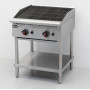 Grill, 2 burners, Propane gas, 20.5 kW, 61 cm, HCB Stainless steel