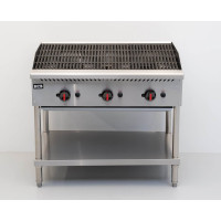 Lava grill, 3 burners, propane gas, 30.75 kW, 91.5 cm HCB Stainless steel