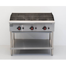 Lava grill, 3 burners, propane gas, 30.75 kW, 91.5 cm HCB Stainless steel