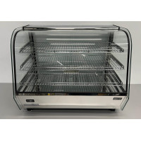 Luxury hot display cabinet 160 liters 86 cm 230V HCB Stainless steel
