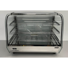 Luxury hot display cabinet 160 liters 86 cm 230V HCB Stainless steel