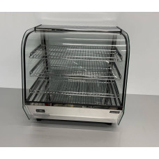 Luxury hot display cabinet 120 liters 68 cm 230V HCB Stainless steel