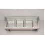 Bain-marie 3 x 1/2 GN 95 cm 230V HCB Stainless steel