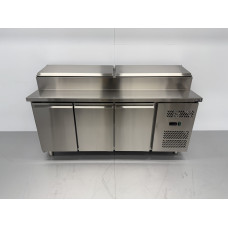 Workbench with cooling 179.5 cm 230 V Stainless steel HCB