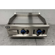 Grill plate, smooth, 65.5 cm HCB Stainless steel