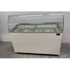 Mobile Combisteel Tenerife Ice Cream Display 10 trays 230V