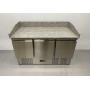 Pizza workbench 140 cm 230V Stainless steel HCB