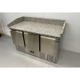 Pizza workbench 140 cm 230V Stainless steel HCB