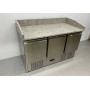 Pizza workbench 140 cm 230V Stainless steel HCB