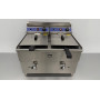 2 x 14 liter double fryer, propane gas HCB stainless steel