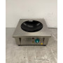 Induction wok pan, 5 kW, 400 V Stainless steel Bohner