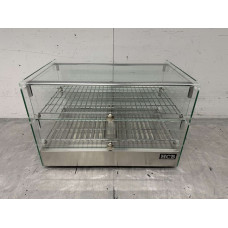 Hot display cabinet 50 liters 55.4 cm 230V Stainless steel