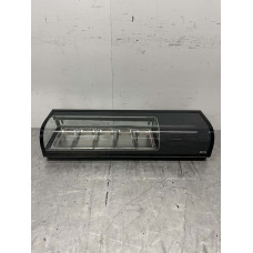 HCB Sushi display Tapas display  5 x 1/3 GN 135 cm 230V