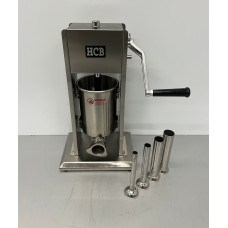 Vertical sausage filler 3 liters HCB Stainless steel