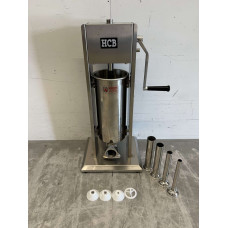Vertical churros forming machine Sausage filler 5 liters HCB Stainless steel