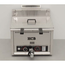 Deep fryer 30 liters Natural gas HCB Stainless steel