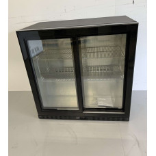 Bar fridge 218 litres  with glass sliding doors  90 cm 230V HCB