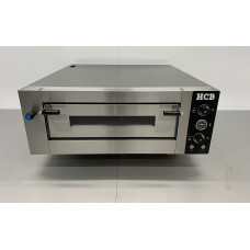 Pizza oven 6 pizzas 400V  stainless steel HCB