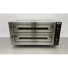 HCB pizza oven 2 x 6 pizzas 400V stainless steel