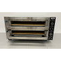 HCB pizza oven 2 x 6 pizzas 400V stainless steel