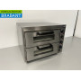 HCB double pizza oven 2 x 40 cm  230V Stainless steel