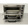 HCB double pizza oven 2 x 40 cm  230V Stainless steel