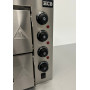 HCB double pizza oven 2 x 40 cm  230V Stainless steel