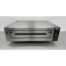Pizza oven 9 pizzas 34 cm diameter 400V stainless steel HCB