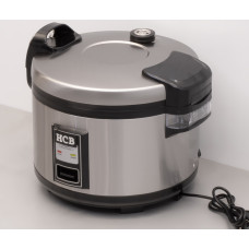 Rice cooker/rice warmer, 16 liters, 230 V Stainless steel HCB