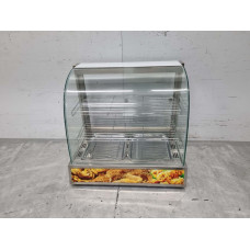HCB hot display cabinet 66 cm 230V Stainless steel