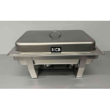 HCB marmite set 1 x 1/1, 2 x 1/2 and 3 x 1/3 GN Stainless steel