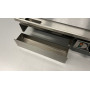 HCB smooth grill plate 73 cm 2 x 230V Stainless steel