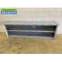 HCB Wall shelf 200 cm Stainless steel