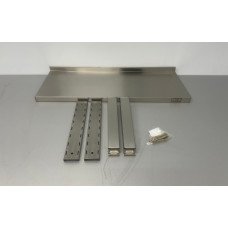HCB wall shelf 80 x 30 cm Stainless steel