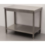 HCB 100 x 60 x 85 cm work table Basic-line Stainless steel