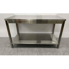 HCB 140 x 70 x 85 cm work table Basic-line Stainless steel