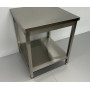 HCB 70 x 70 x 85 cm work table Basic-line Stainless steel