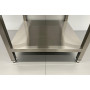 HCB 70 x 70 x 85 cm work table Basic-line Stainless steel