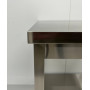 HCB 70 x 70 x 85 cm work table Basic-line Stainless steel