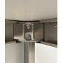 HCB 70 x 70 x 85 cm work table Basic-line Stainless steel