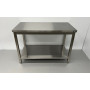 HCB 120cm workbench Premium-line Stainless steel