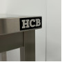 HCB 120cm workbench Premium-line Stainless steel